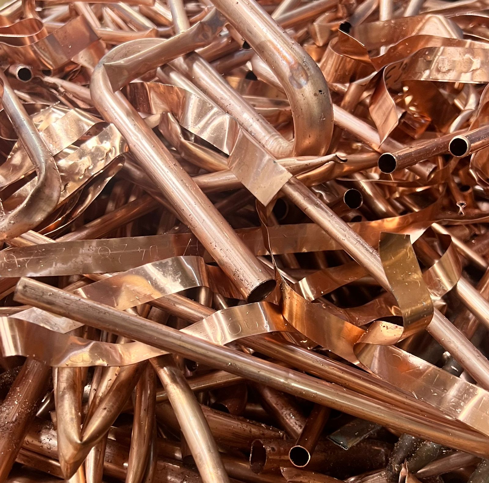 Cobre para reciclagem